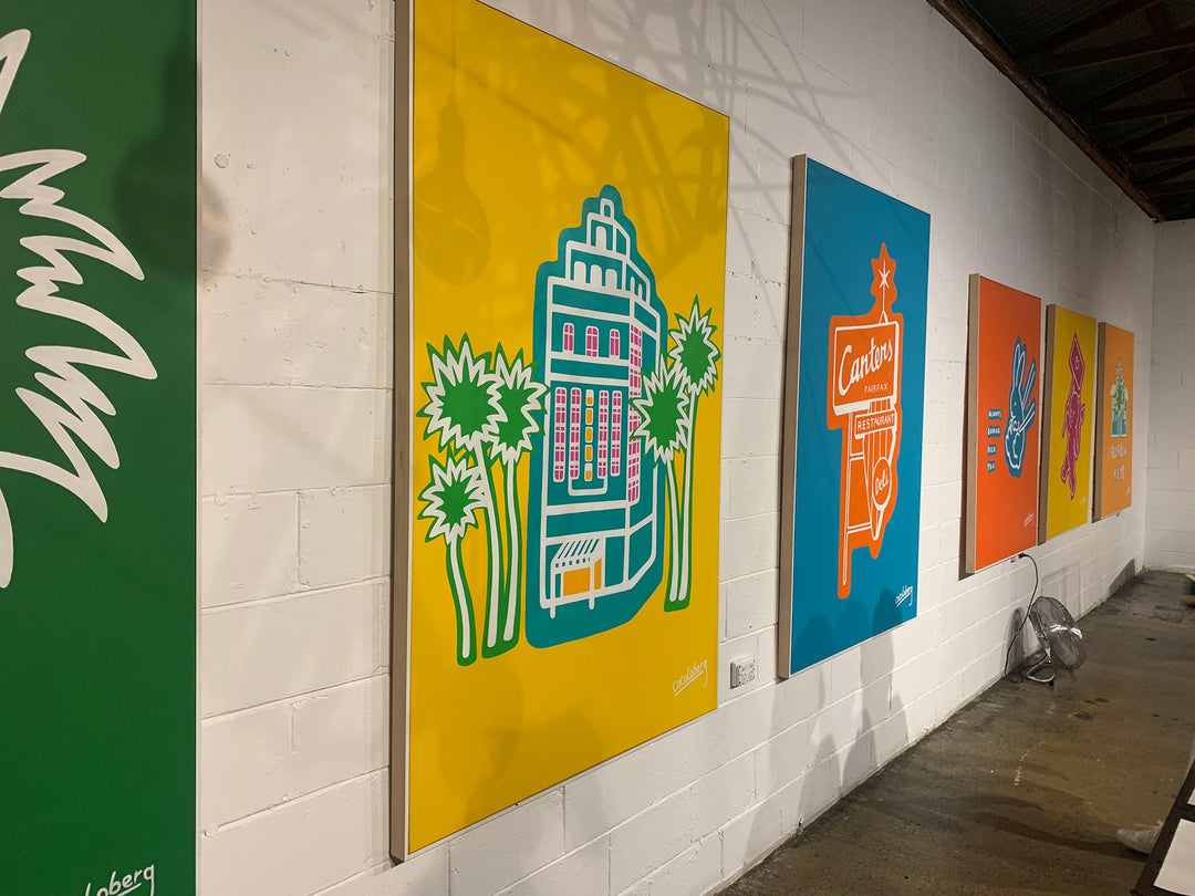 CANDY EXHIBITION PAINTINGS